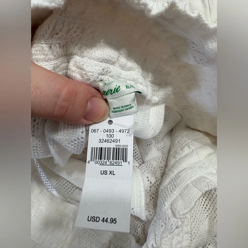 AERIE white lacy pants NWT size XL - Picture 1 of 5
